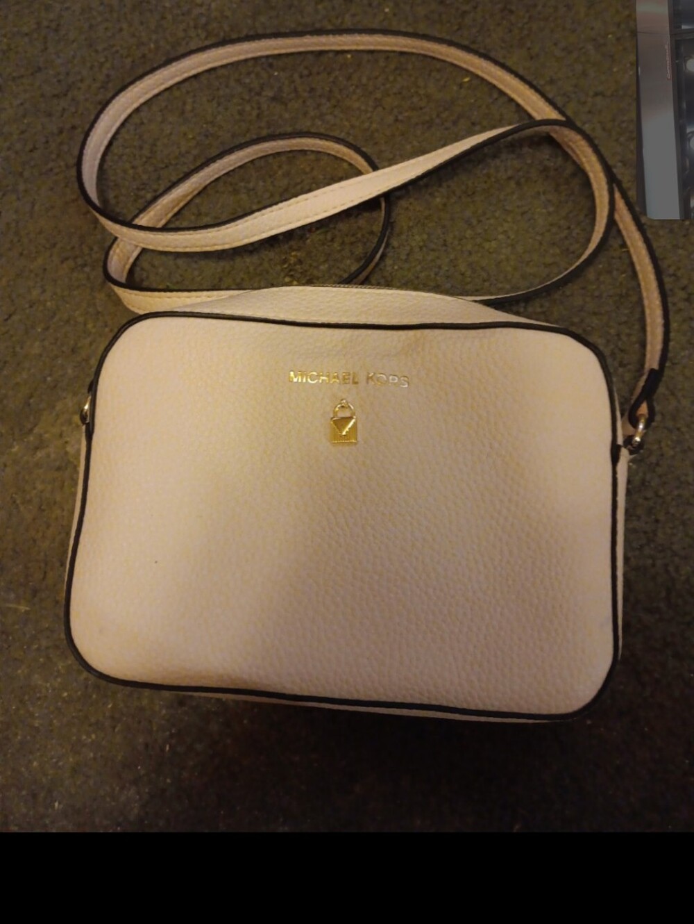 Michael Kors light pink crossbody bag
